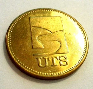 UTS URBAN TRANSIT SOLUTION Good For Parking PUERTO RICO coin token ficha moneda - Picture 1 of 3