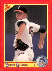 1990 Score - Shawn Hillegas - Chicago White Sox #329 - Picture 1 of 2