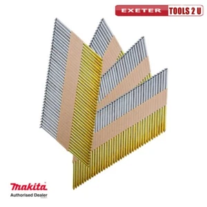 Makita P-45814 34 Grad Papier verzinkt Rahmennägel 3,1 x 90 mm 2200 Stück DBN900 - Bild 1 von 1