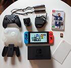 Nintendo Switch Red & Blue 32Gb | 7 Games | 200Gb Sd Card |  1 Prof. Controller