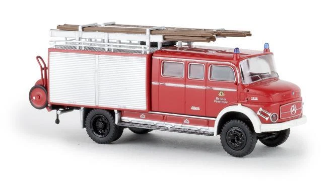 Brekina Mercedes LAF 1113 LF 16 Feuerwehr Berlin 47137 - Bild 1 von 1