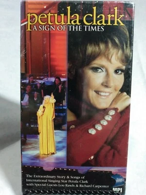 VHS Petula Clark Sign of the Times VERY RARE - Image 1 of 2