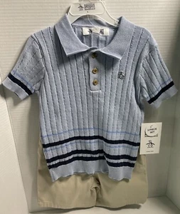 Penguin Musingwear Wear (Jungen - 4T) Short Set!! Neu mit Etikett!! - Bild 1 von 2