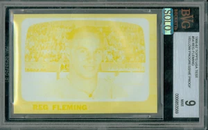 1966-67 TOPPS TEST LOA # 54 REG FLEMING PROOF BGS 9 MAC SOLO FINEST $1250 CARD * - Picture 1 of 7