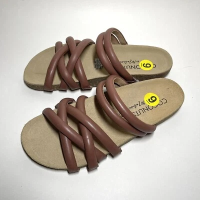 New Coconuts by Matisse ZURIE-184 Slide Brown Womens Size9M Sandals Casual Shoes - Image 1 of 4