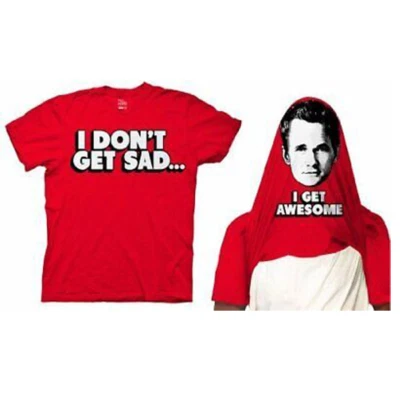 Adulto Cómo conocí a vuestra madre Barney No me pongo triste me pongo impresionante disfraz camiseta Foto 1 de 4