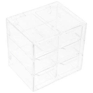 Dustproof Storage Box Table Holder Organizer for Vanity Student Office - Picture 1 of 12