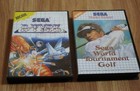 2x Sega Master System Games (R-Type , Sega World Tournament golf)