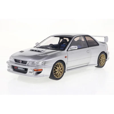 SUBARU IMPREZA 22B 1998 SILVER 1:18 Solido Auto Stradali Modellino Nuovo - Immagine 1 di 3