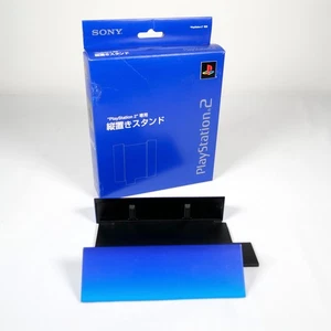 Sony Playstation 2 PS2 Vertical Stand Sockel Offiziell SCPH-10040 Blue Jap Japan 2 - Bild 1 von 8