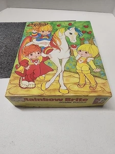 1983 Golden Rainbow Brite 100 Piece Puzzle 14" x 18" Complete Vintage 4753 - Picture 1 of 2