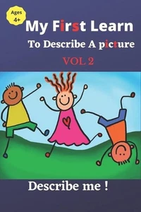 My First Learn to Describe Workbook: Colored Pictures Description Activity book - Picture 1 of 1