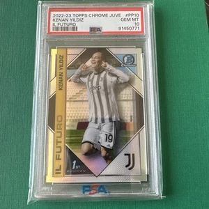 Kenan Yildiz PSA 10 Rookie RC 22-23 Topps Juventus Chrome IL Futuro 1st Bowman  - Bild 1 von 2