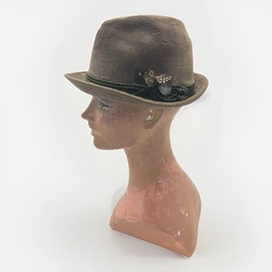 VTG Collin’s-Hute Wien-Salzburg Edelweiss Alpine Tyrolean Fedora Hat Austria - Picture 1 of 19