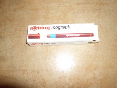 Neu rOtring isograph Tuschefüller R 151 050 0,50mm - Bild 1 von 4