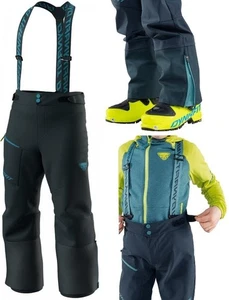 DYNAFIT youngstar 3L ski touring bib pants waterproof breathable kids jr 7 8 yrs - Picture 1 of 23