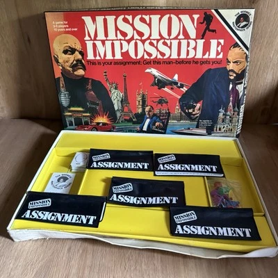 Mission Impossible Board Game Berwick Family Strategy - Vintage 1975 Complete - Image 1 of 4