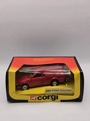Corgi 496 Ford Escort Royal Mail Van - Estado perfeito na caixa original - Imagem 1 de 4