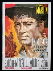 THOMPSON 1880 Plakat Poster George Martin Western 42 - Bild 1 von 1