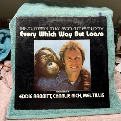 Every Which Way But Loose Soundtrack Vinyl LP Elektra 1978 Clint Eastwood Foto 1 de 4