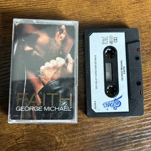 GEORGE MICHAEL - UK CASSETTE TAPE - FAITH tested excellent condition  - Picture 1 of 6