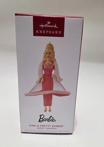 Hallmark Keepsake Ornament 2025 Pink & Pretty Barbie - Picture 1 of 5