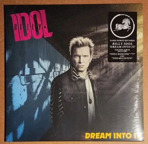 Billy Idol -Dream Into It - New 1 LP Black Vinyl With Signed 11" x 11" Insert - Picture 1 of 3