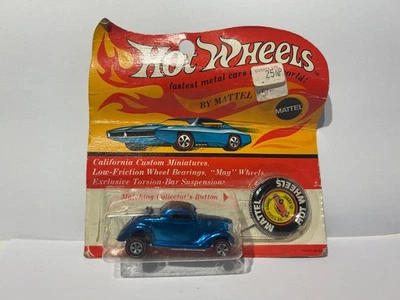 Hotwheels Redline by Mattel 6253 Classic 36 Ford, Blue, Very Rare, Original. - Image 1 of 4
