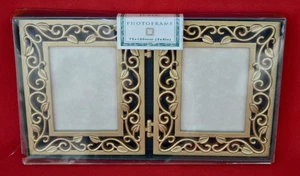 VINTAGE ST. MICHAEL : METALL DUAL MINIATUR FOTORAHMEN - NEU VERPACKT ZUSTAND! - Bild 1 von 6