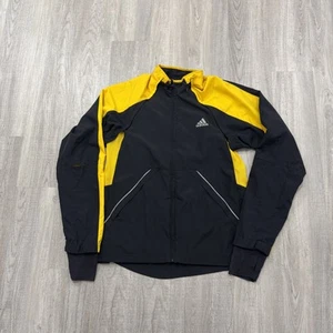 Adidas ClimaProof Jacket Medium Windbreaker Reflective Mesh Cycling M - Picture 1 of 10