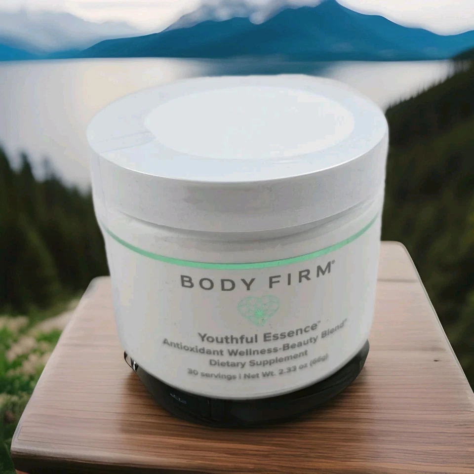 Body Firm ESENCIA JUVENIL Antioxidante Bienestar-Belleza Mezcla 2.33 OZ SELLADO Foto 1 de 4