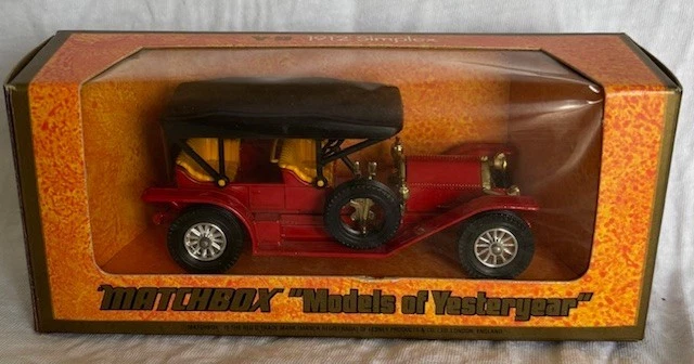 Matchbox 'Models Of Yesteryear' 1912 Simplex New & Boxed - Image 1 of 1