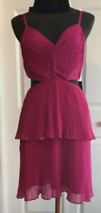Express Backless Pleated Dresses, Pink or Black - Picture 1 of 9
