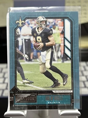 2020 Panini Playbook #84 - Drew Brees - New Orleans Saints - Image 1 of 2