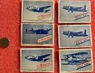 Six Vintage Playing Cards Daily Mail Skyways _British Consols 1942,44,45,46 S4