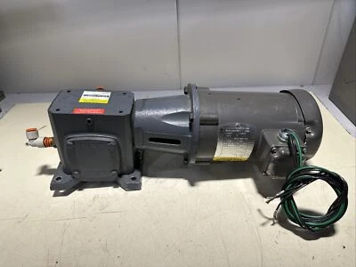 Boston Gear RF-718-60-B5-J reductor de velocidad de salida única con Baldor 1/2HP 230/460V Foto 1 de 4