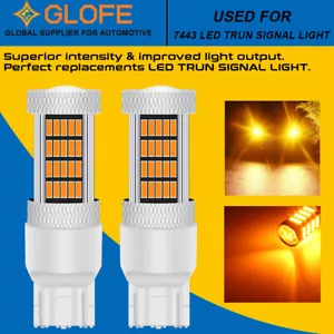 7440 LED Rear Turn Signal Light Bulbs for Honda Accord Civic Odyssey 1996-2017 - Picture 1 of 7