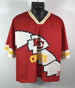 WILSON Red Short Sleeve Football Jersey Chiefs- Size L - Vintage - Taylor Swift - Picture 1 of 14