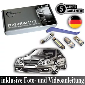 LED Innenraumbeleuchtung Mercedes W203 S203 Innenbeleuchtung Innenlicht Set - Bild 1 von 12