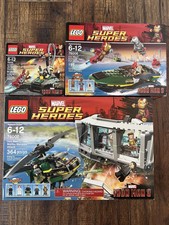 Lego Marvel Super Heros Lot Of 3 #76036 ,Iron Man 3 #76008,#76006 READ  DISCRIPTI