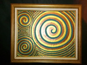 "Mickey Slept Here" Signiert, Acryl Gemälde, Original Abstrakt Med US Med 2015 - Bild 1 von 5