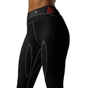 CZT Yoga Chalk Line Full-Length High-Waisted Leggings - Picture 1 of 14