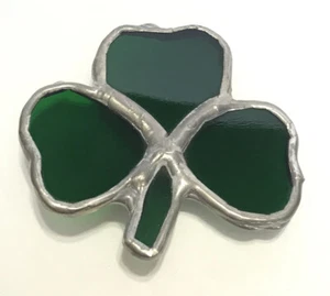 VIDRIERAS HECHAS A MANO HECHAS A MANO TRÉBOL TRÉBOL ST PATRICK - Imagen 1 de 7