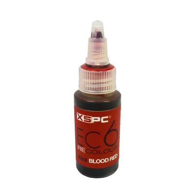 XSPC EC6 RECOLOUR 30ml Water / System / Coolant Dye - Blood Red - Image 1 of 4