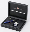 AURORA Limited Fountain Pen Internazionale Blue Nib EF, F, M,B 18K F/S JAPAN