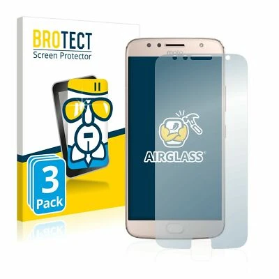 Motorola Moto G5S Plus, 3x BROTECT® AirGlass® Premium Protector de Pantalla Templado Foto 1 de 4
