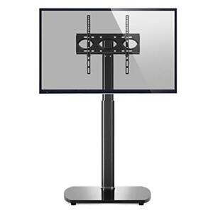 TV Floor Stand Tall TV Stand with Bracket for 32 to 65 inch TVs, Slim