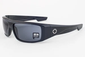 Spy Logan glänzend schwarz/grau Sonnenbrille 60 mm - Bild 1 von 3
