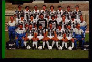 Formazione Squadra Juventus a colori forse da ritaglio cm 19 x 12.5 ▓ - Imagen 1 de 1