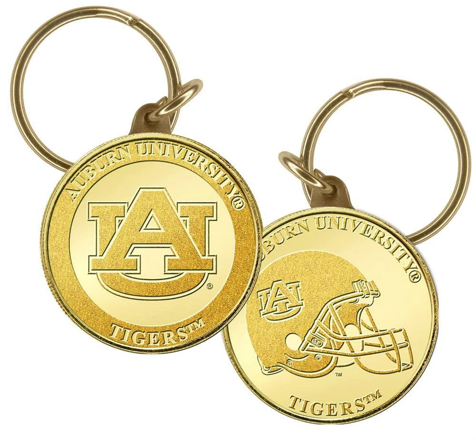 Llavero/llavero moneda bronce universidad castaño rojizo Foto 1 de 1